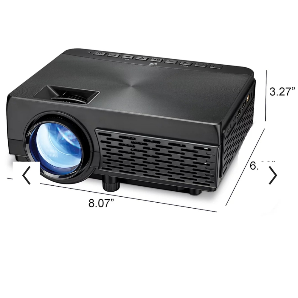 GPX Mini Projector in black